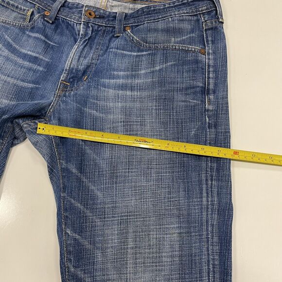 AG Adriano Goldschmied Men’s Regular Straight Jeans Early 2000’s USA Size 34x33 - Picture 9 of 11